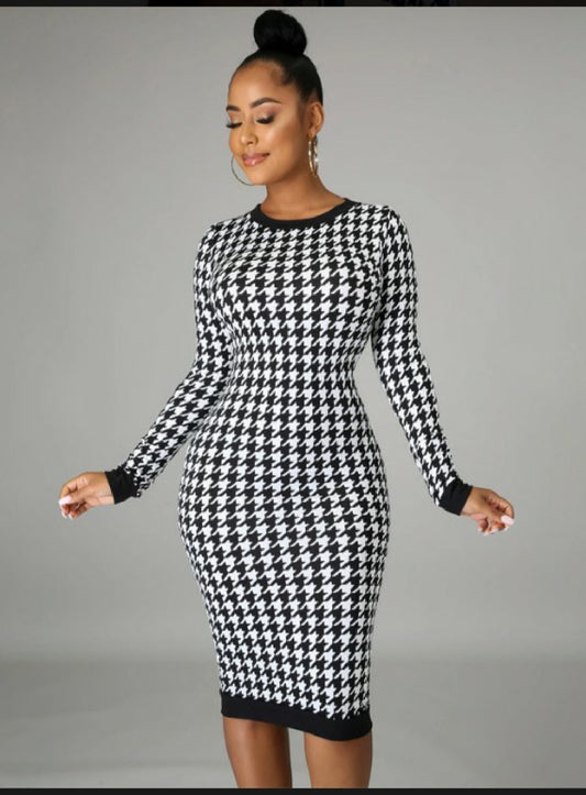 Check Mate All Occasions Dress